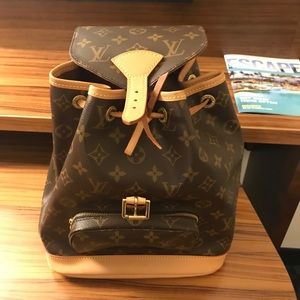 Authentic Monogram Montsouris Backpack